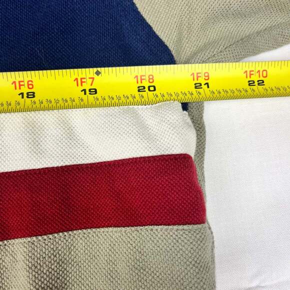 ADIDAS CLIMACOOL PALM AIRE MEN'S GOLF POLO SHIRT GRAY BLUE PIN XL USED POLYESTER - Picture 7 of 10